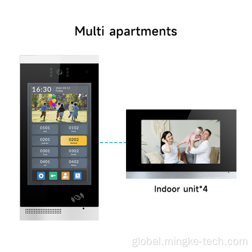 Android Intercom System HD 10 inch Smart Video Doorbell Intercom System Manufactory